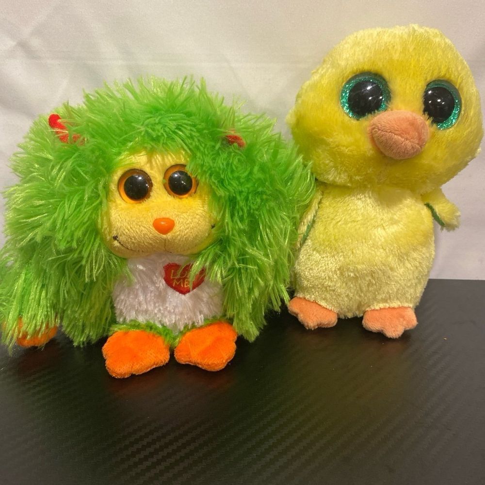 Ty Beanie Boo Waddles and Maxine Monstaz
